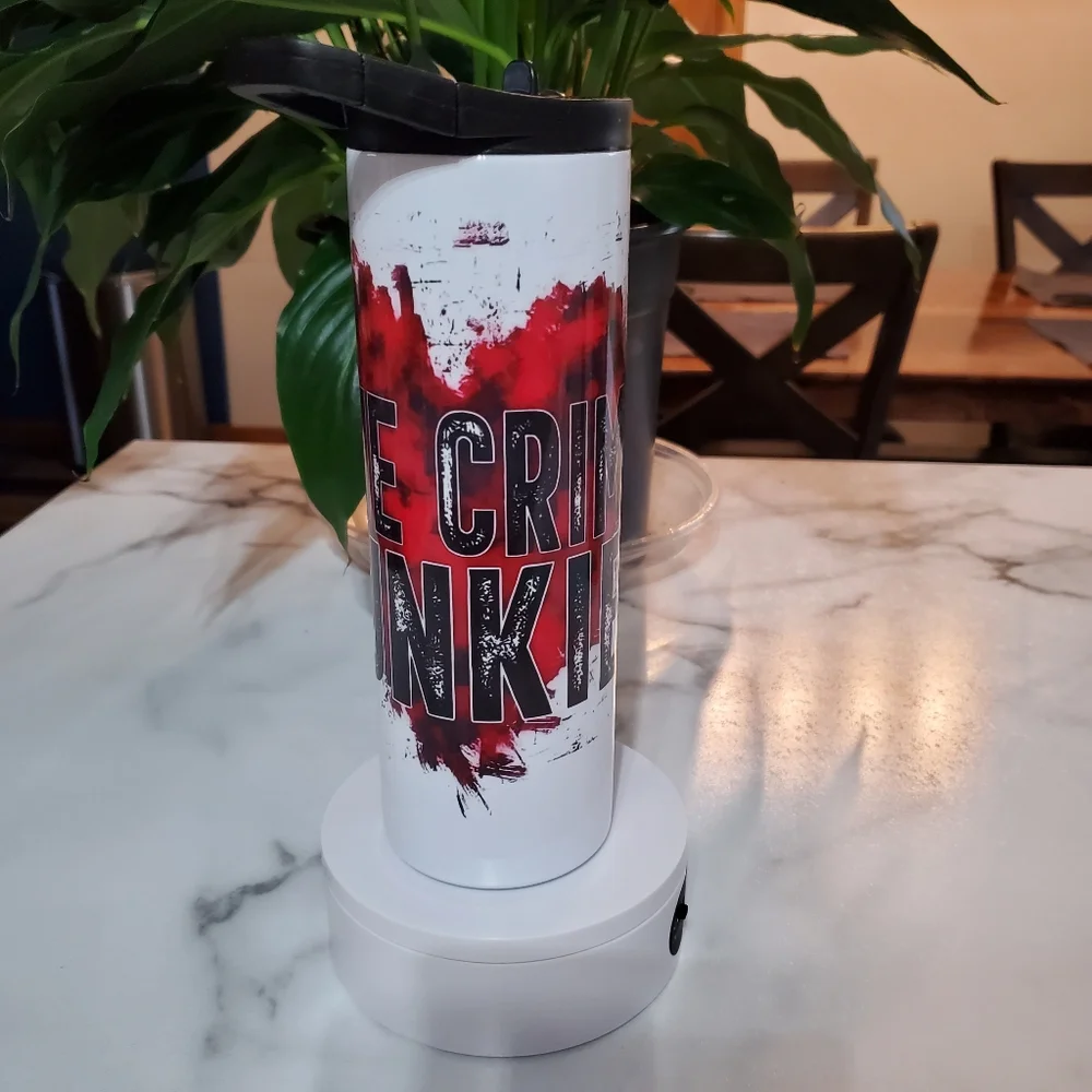True Crime Junkie 20oz Tumbler  with duo lids 🎉sale
